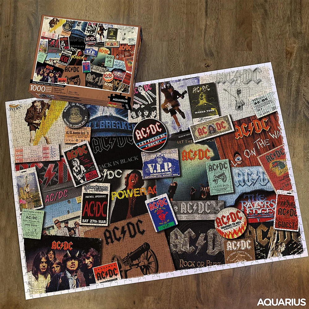 AC/DC Album Covers Puzzle - Joe Bonamassa Official Store